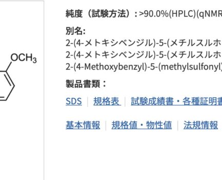 作った試薬が市販化されました